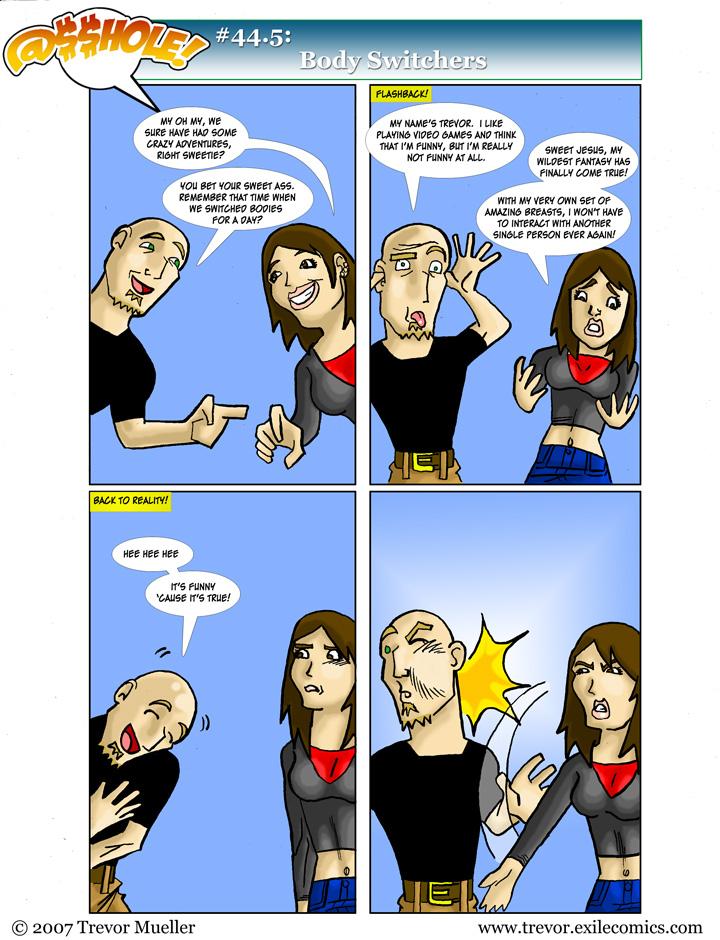 @$$hole! #44.5:  Body Switchers