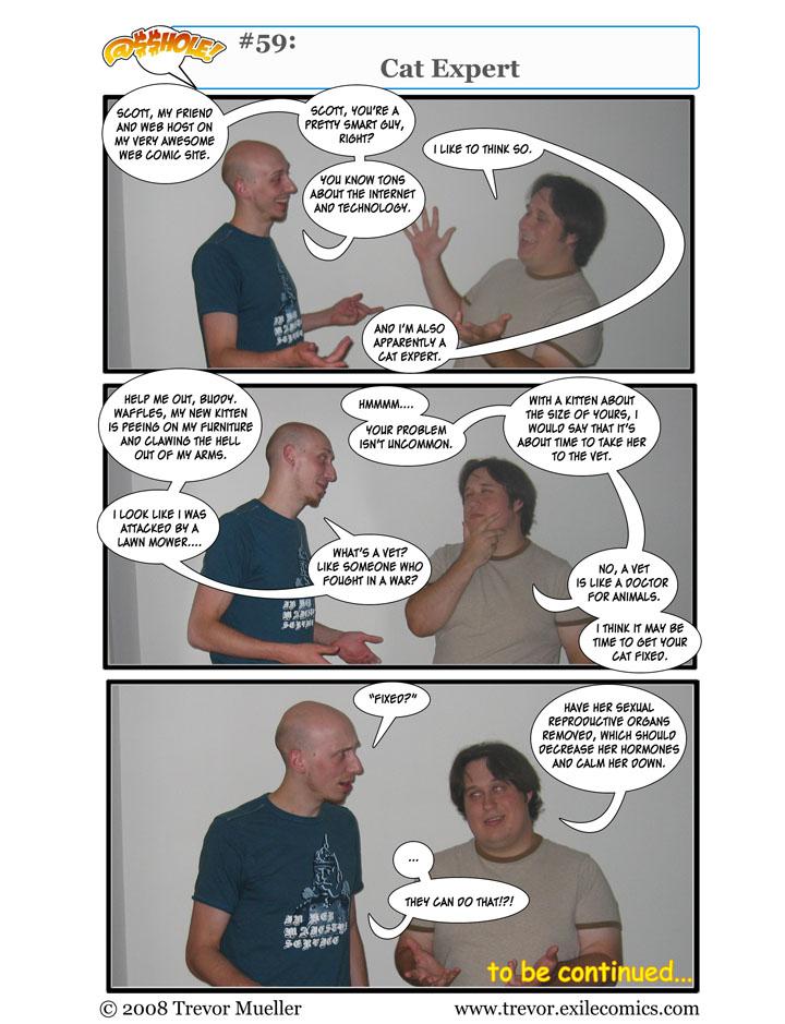 @$$hole! 59:  Cat Expert