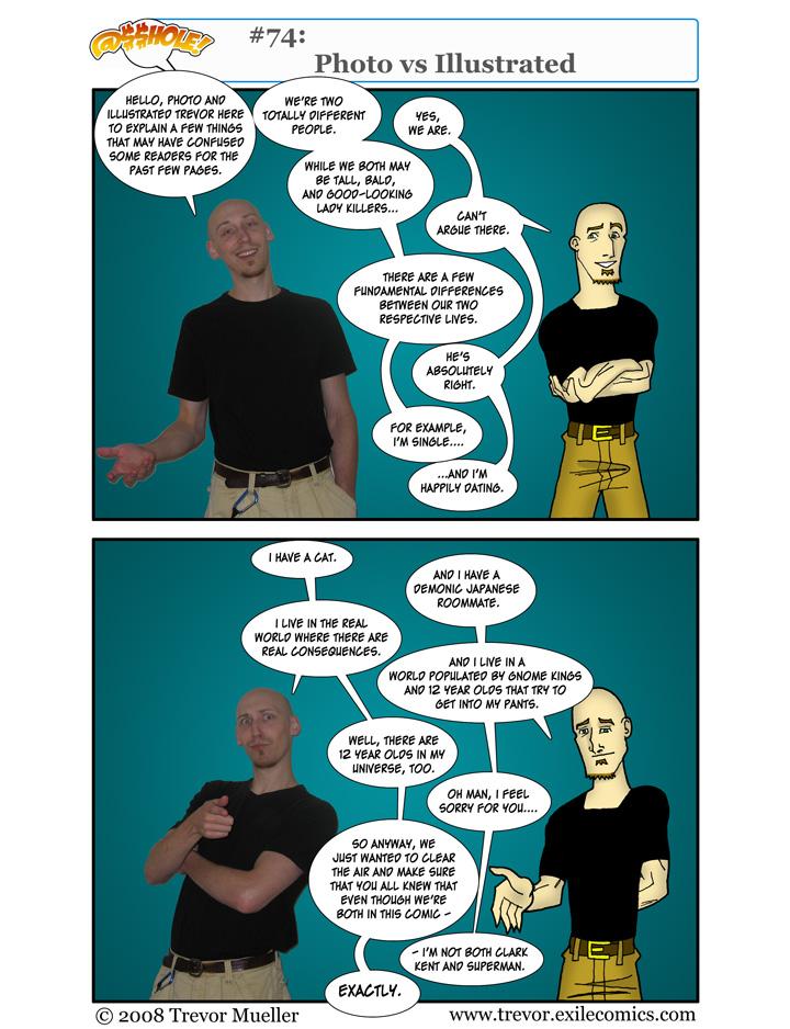 @$$hole! #74:  Photo vs Illustrated
