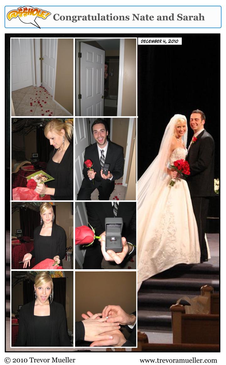 Congratulations Nate and Sarah