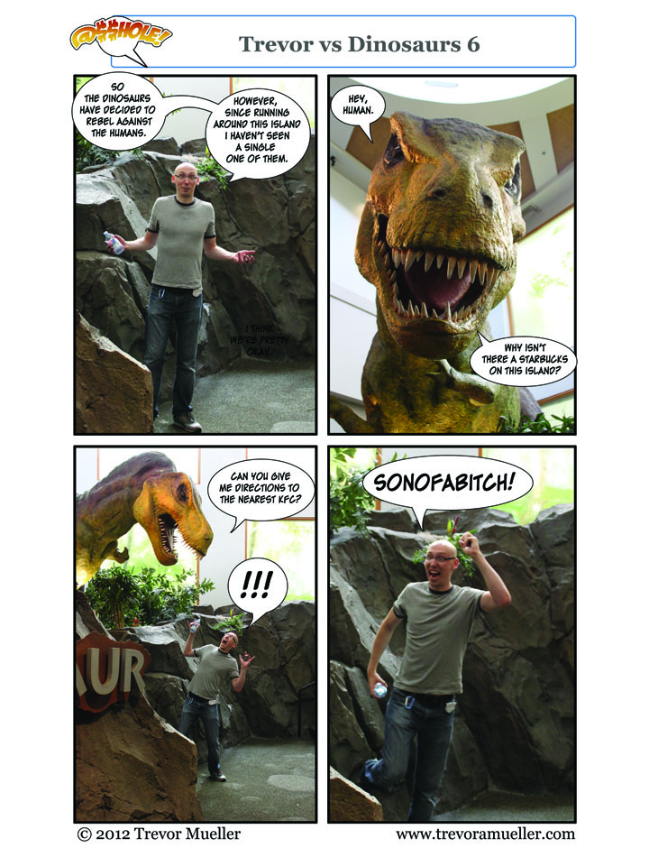 Trevor vs Dinosaurs 6