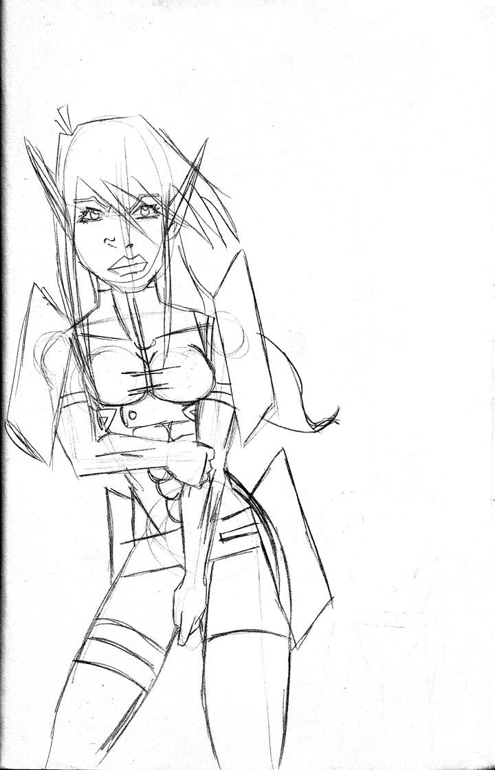 Fan Art Friday - Sketch of Marielle