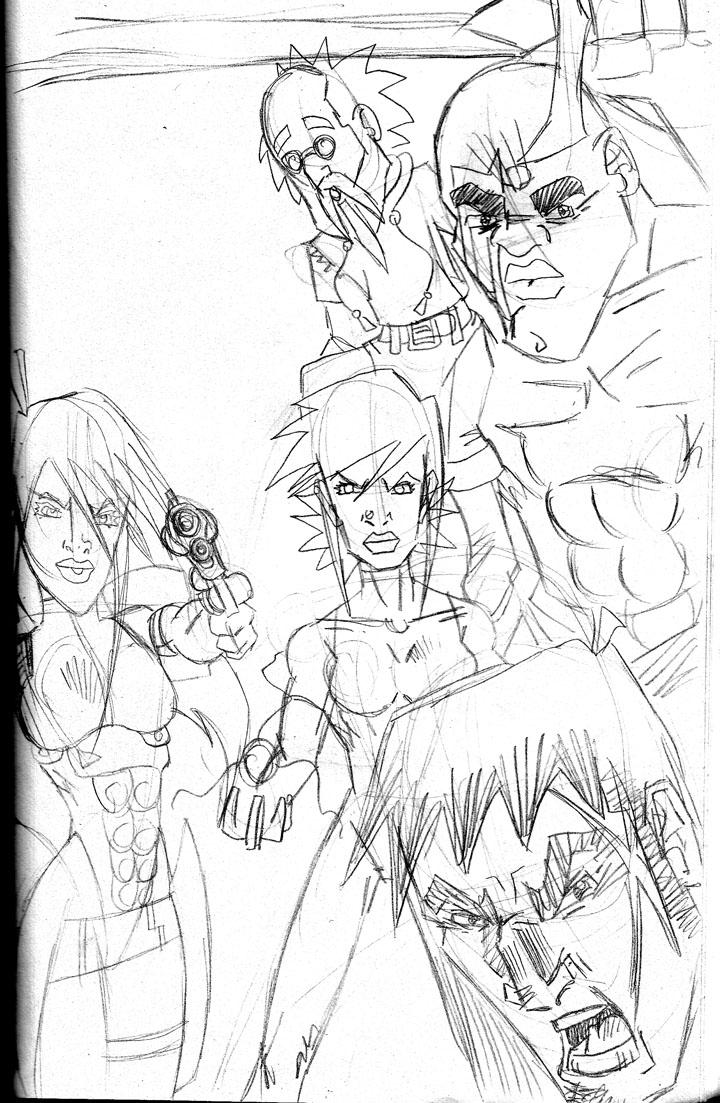 Fan Art Friday - Cover Sketch