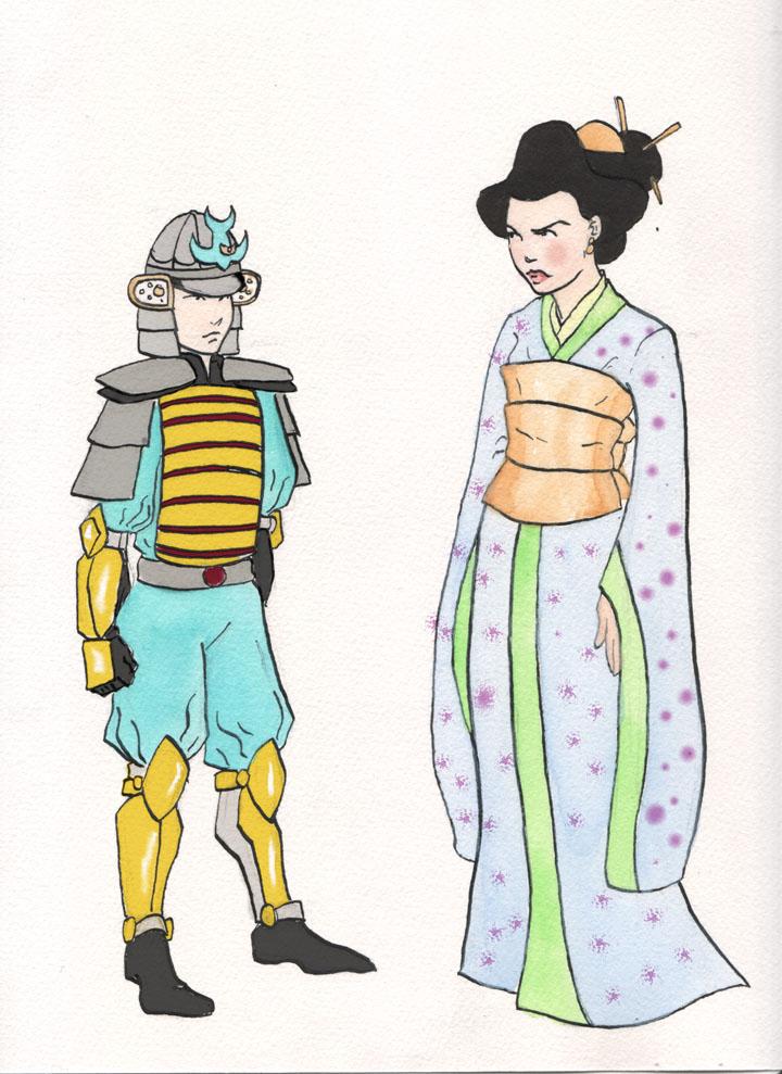 Fan Art Friday - Abraham & Artimis by Olivia Kasle