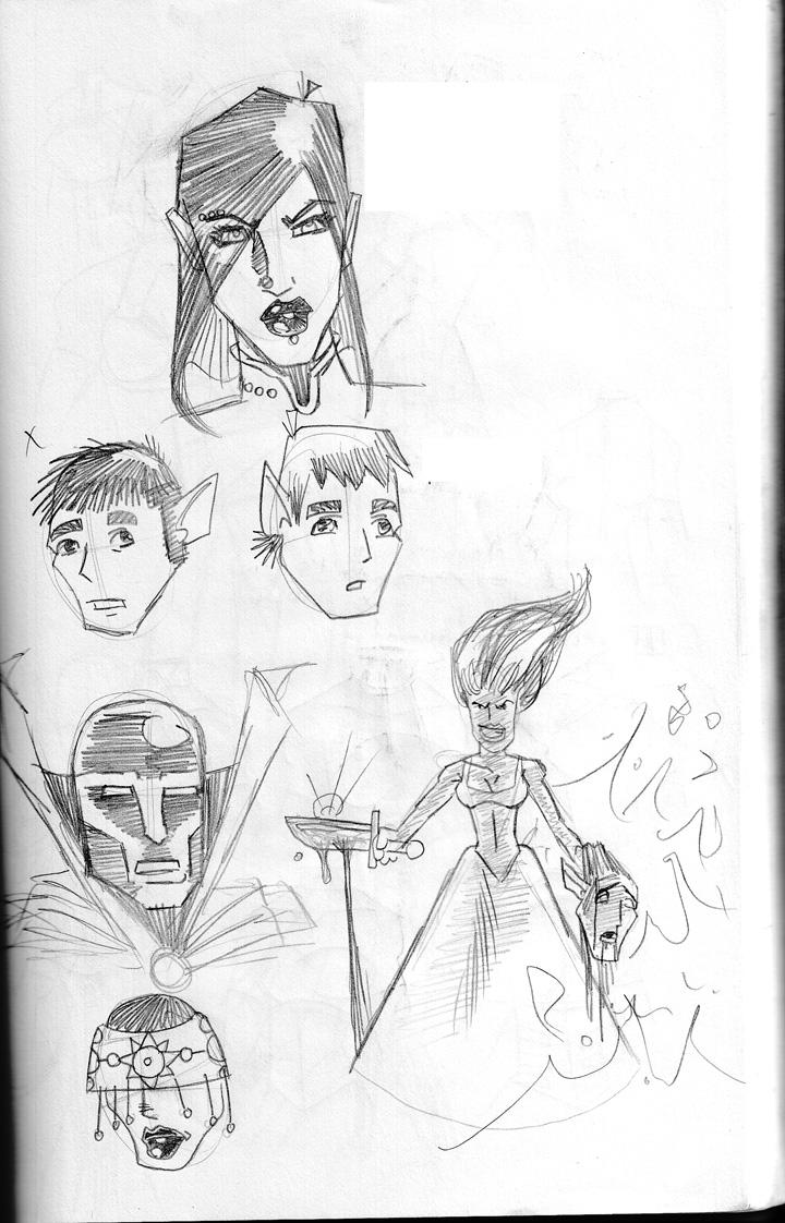 Fan Art Friday - Future Sketches