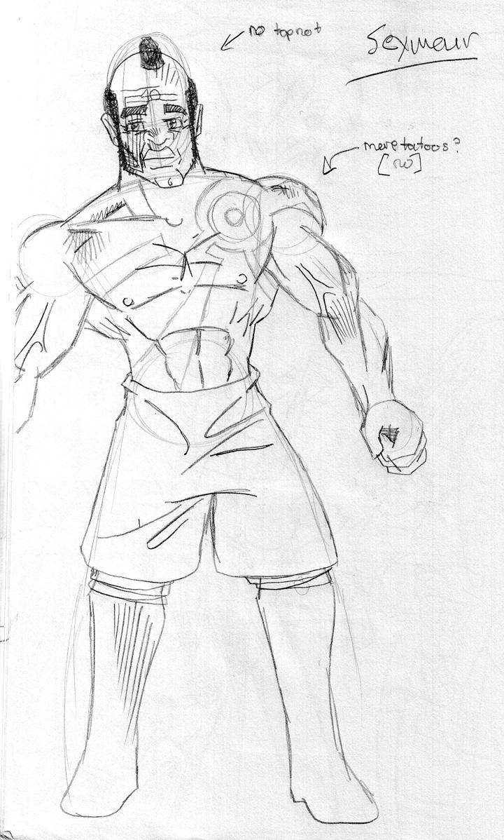 Fan Art Friday - Rejected Seymour Redesign