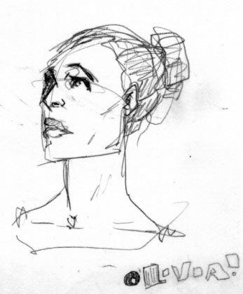 Fan Art Friday - Sketch by Olivia