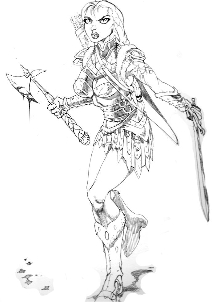 RPG Princess warrior