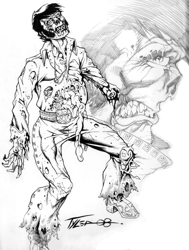Zombie Elvis