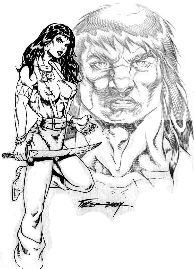 Belit and Conan