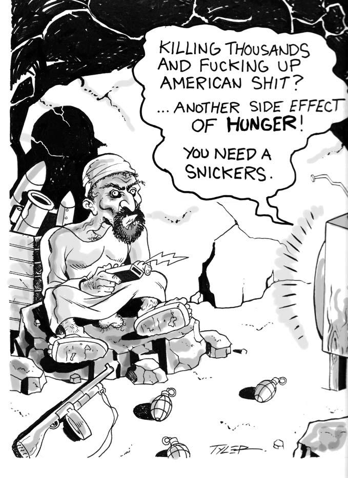 you need A SNICKERS.....