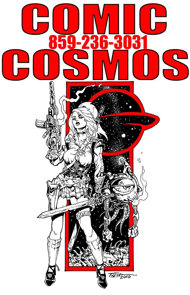 Comic Cosmos red