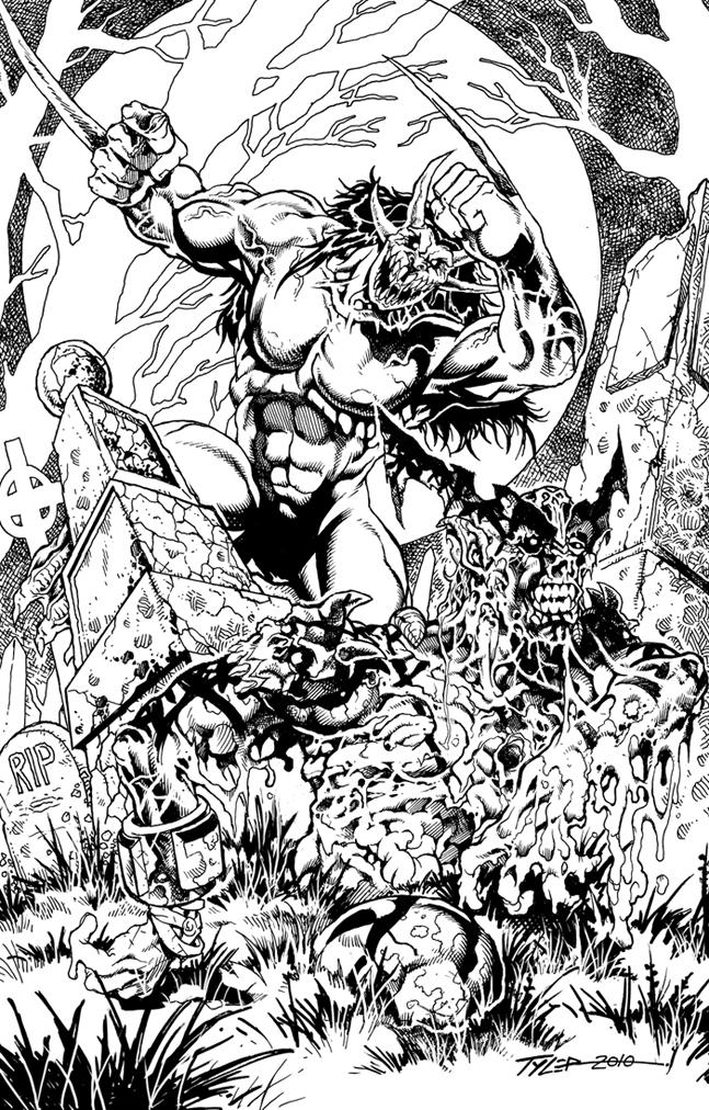 Psycho Hunter vs Blood Reign Issue#1 cvr