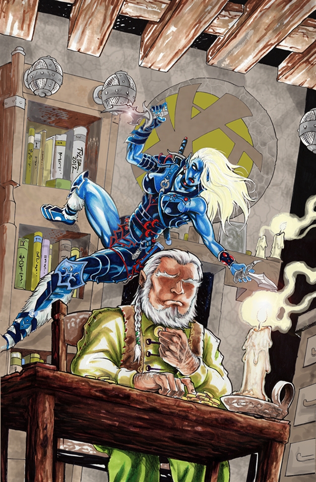 Drow and Dwarf