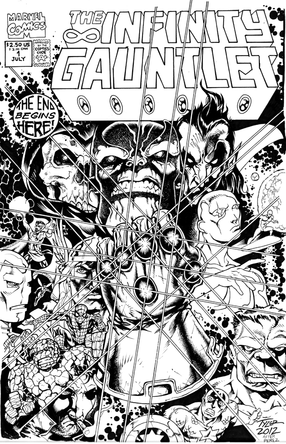 Infinity Gauntlet #1 re-creation