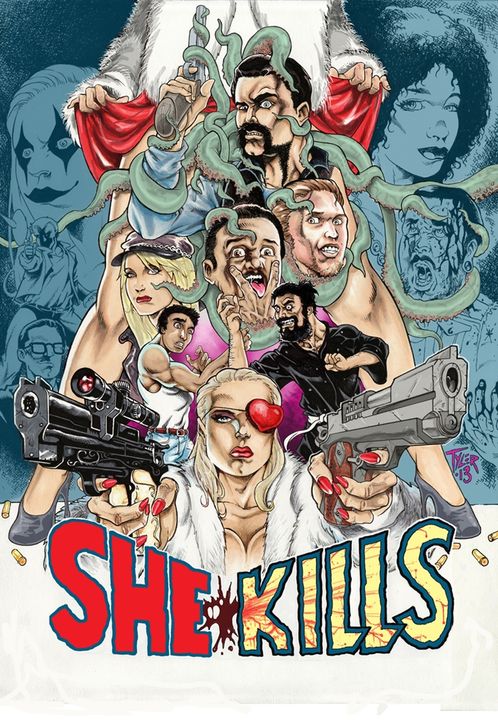 SHE KILLS finished film poster