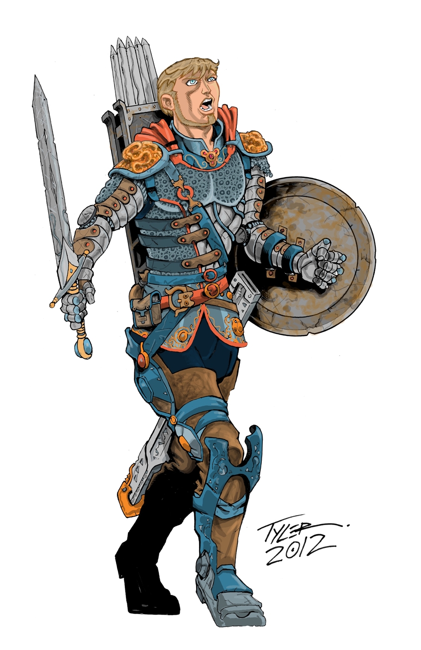 A fighter, RPG Design
