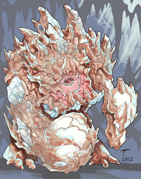 RPG CAVE/ROCK CREATURE