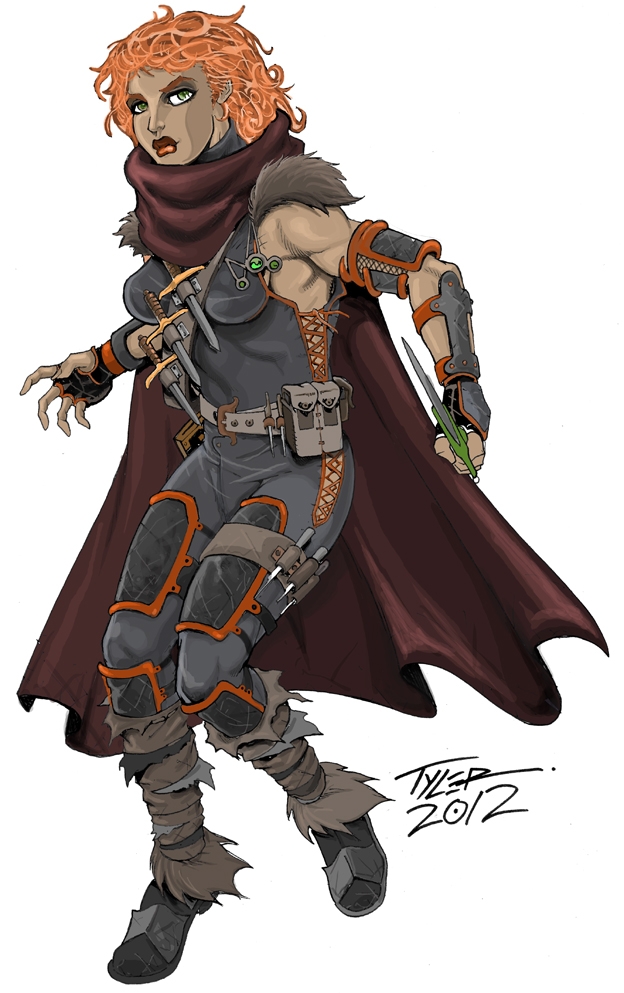 A Rogue RPG Character