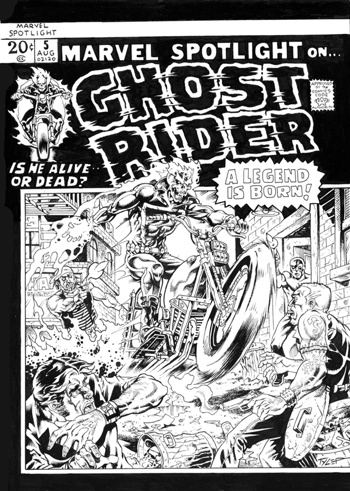 Marvel Spotlight #5 re-creation.