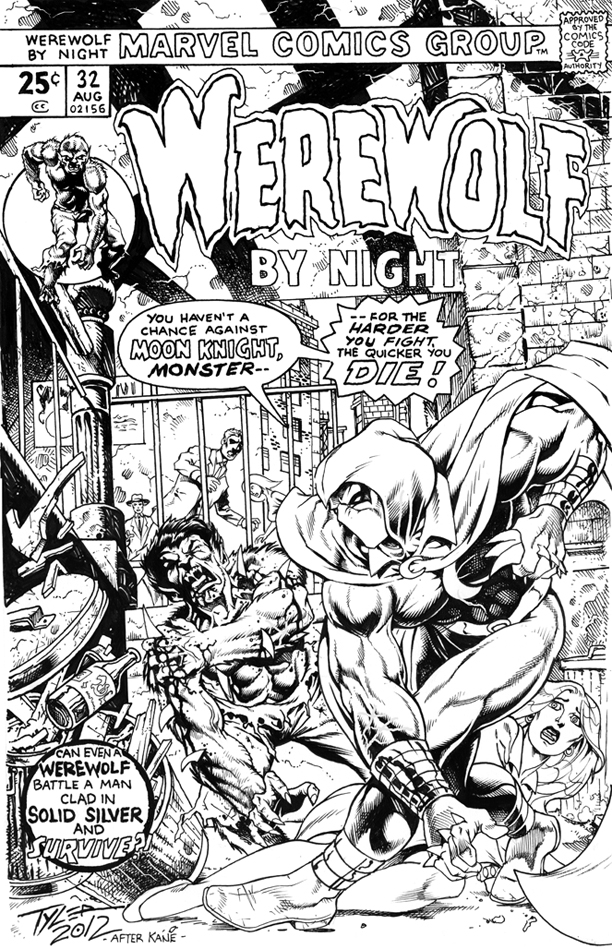 Werewolf by night 32 re-creation.