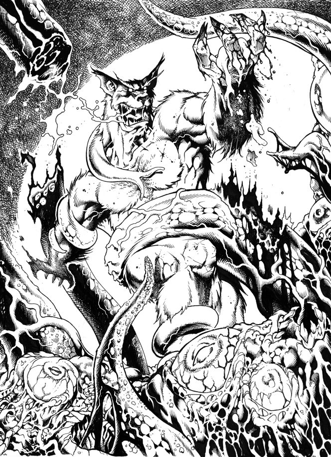 WEREWOLF vs SLIMEY 