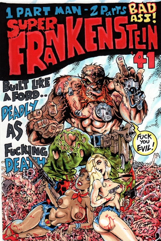 Super Frankenstein Intro page 1