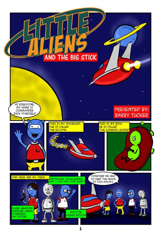 little aliens page01