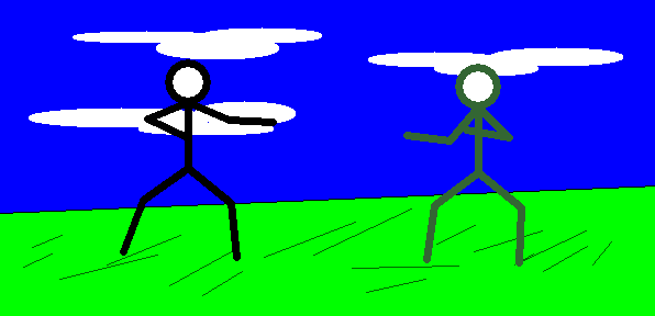 Random stick fight