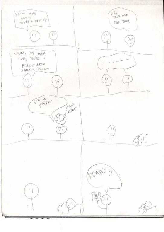 Guest Strip 1: Faggoty Faggots