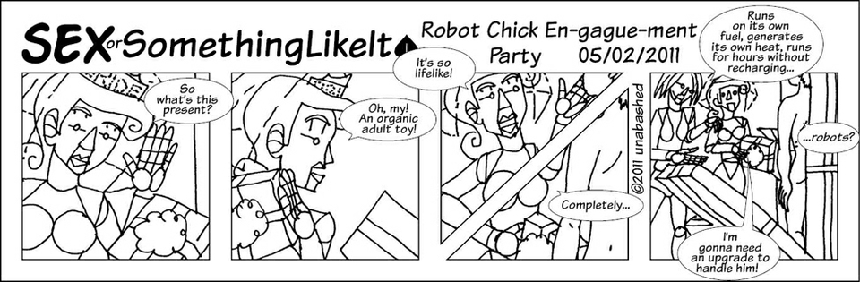 016 - Robot Chick En-gauge-ment Party