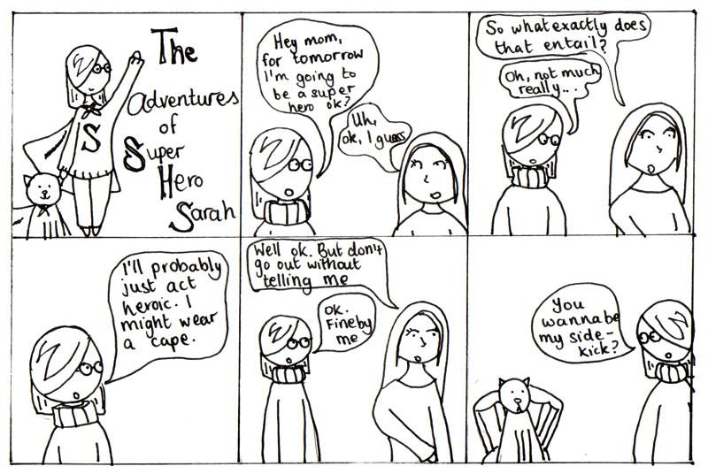 The Adventures of Super Hero Sarah