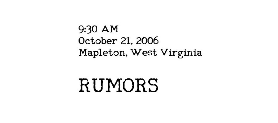 Rumors 1