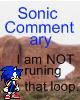 Go to 'Sonic commentary' comic