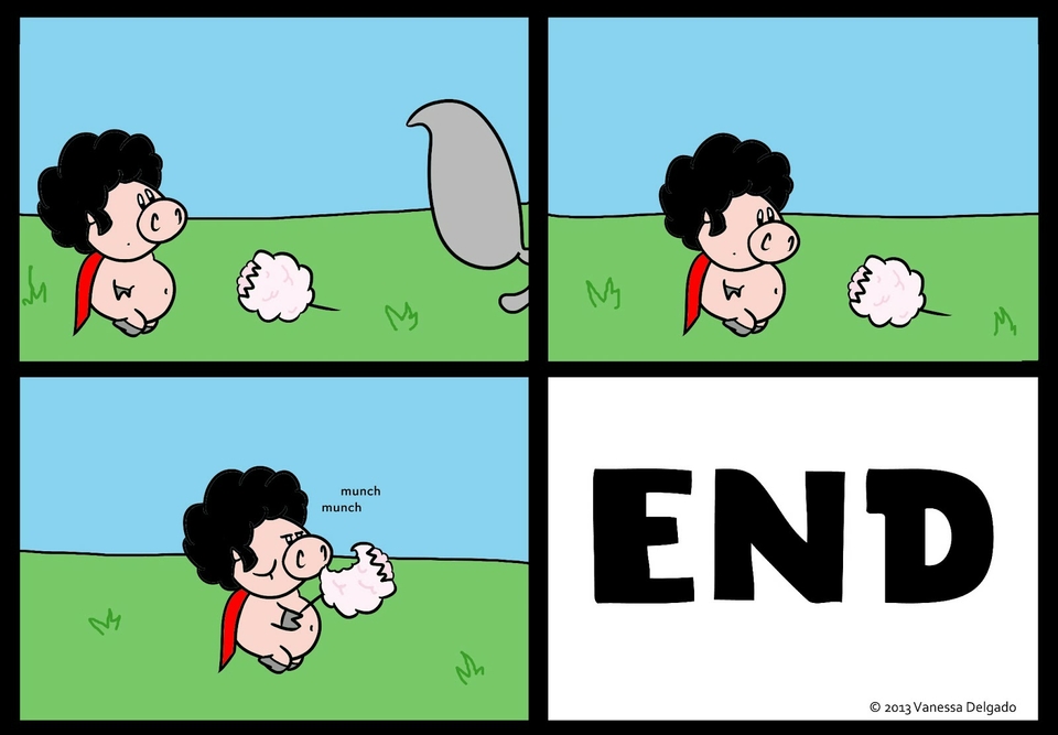 Afro Pig and the Wolf: Part 4