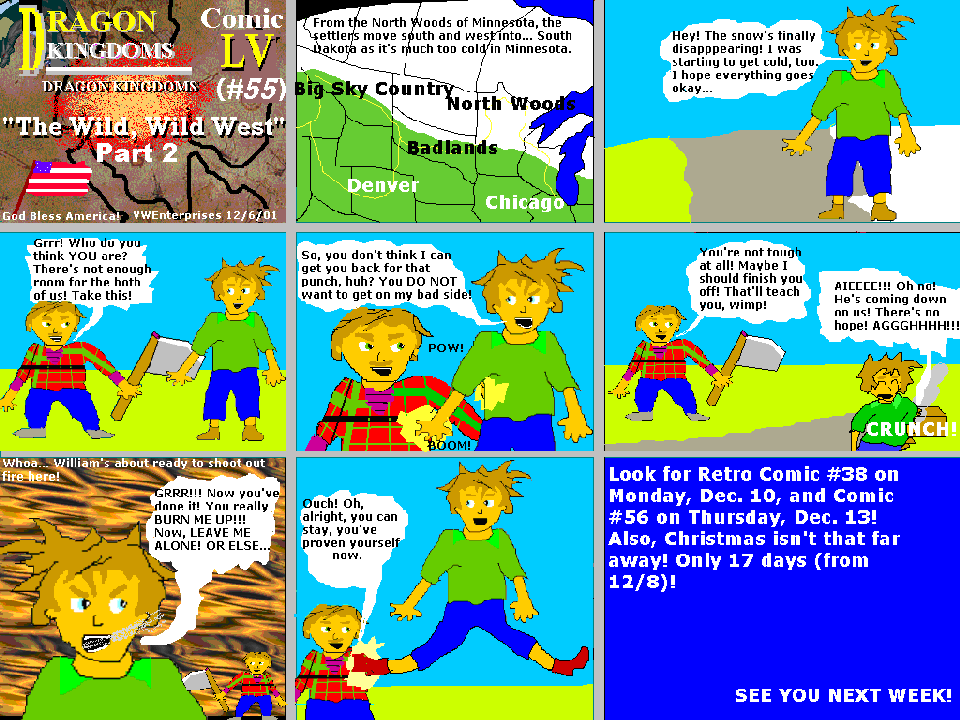 The Wild, Wild West Part 2:Dragon Kingdoms- Comic #55