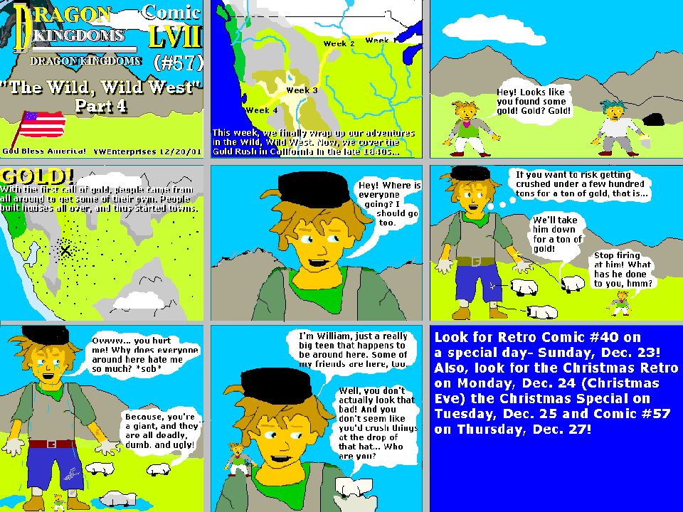 The Wild, Wild West Part 4: Dragon Kingdoms- Comic #57