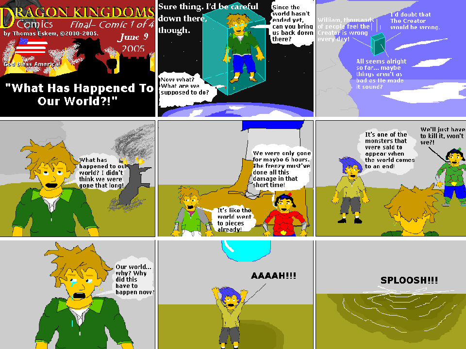 Dragon Kingdoms- Final (old series) Comic #1