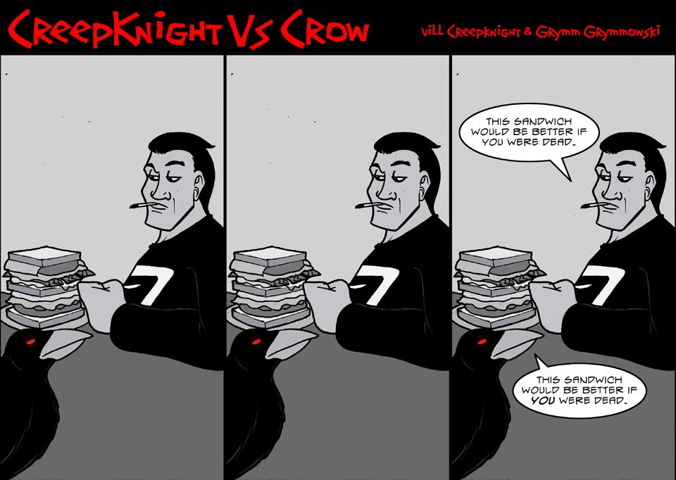 CreepKnight vs. Crow 3