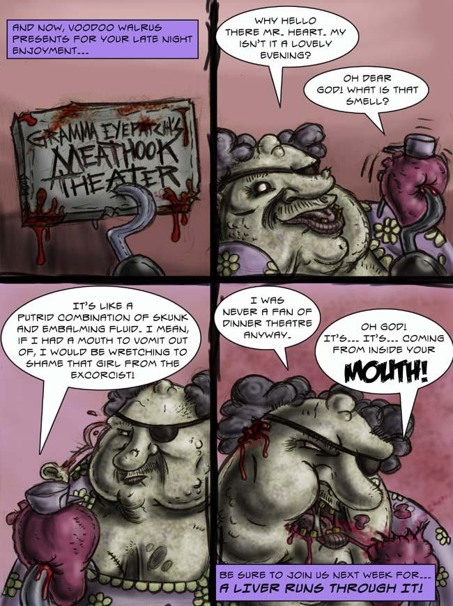 Gramma Eyepatch's Meathook Theater 1