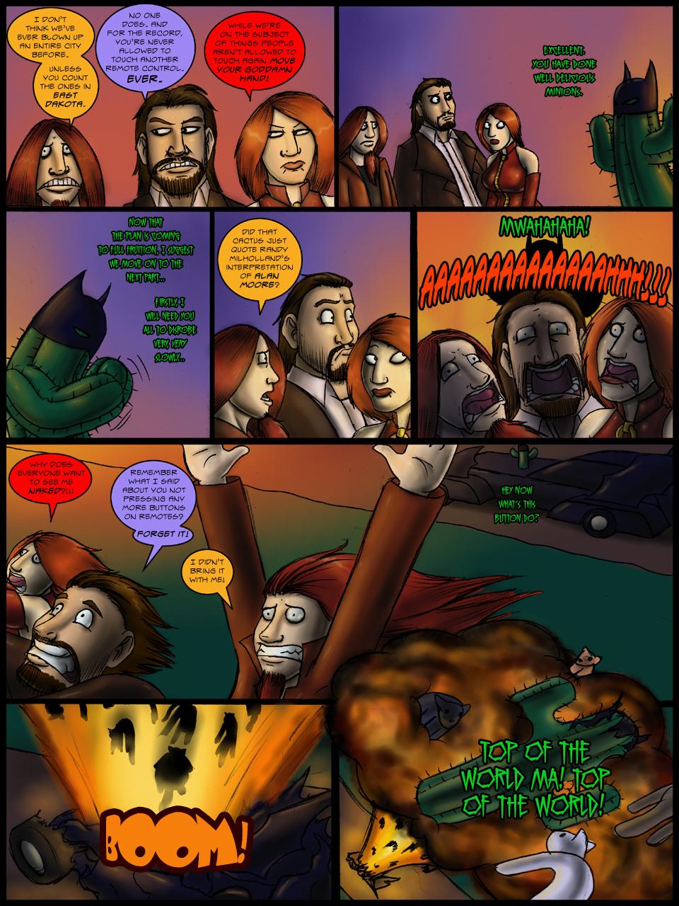 Revenge of Captain Thud 15: Conclusions, Cacti, and Kittehs