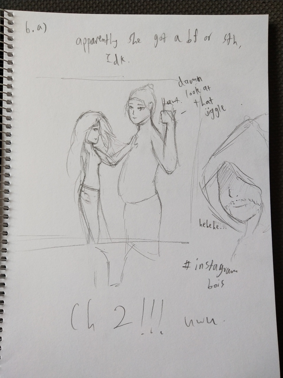 its a new chapter. I know. What a great comic.