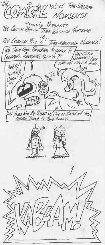 InuYasha & Bender in 'Teen Titans, Go!' -  Page 1