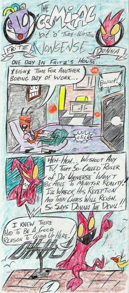 Fritz & Donna in 'Mixed Reception' - Page 1