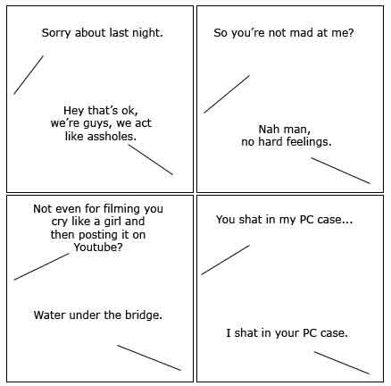 That's not where it goes...