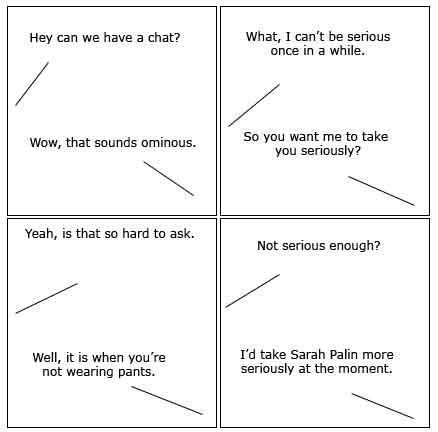 her credibility wanes...