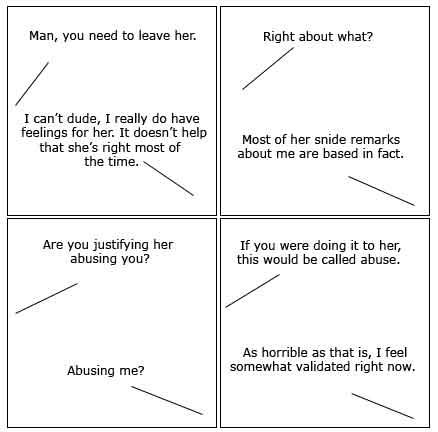 Unexpected outcomes of horrible realisations