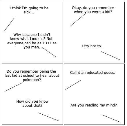 Think of a brick wall...