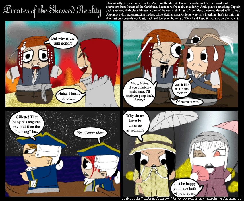 Plot Break! Pirates of the Skewed Reality