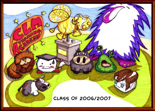Cute Loveable Mascot Training Academy! Class Photo 2006-2007